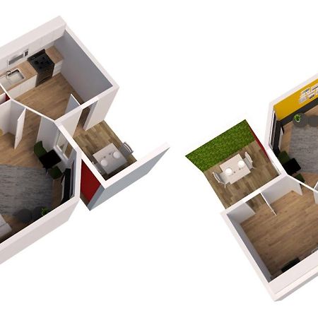 Mm Suites Reims Centre Terasse Dış mekan fotoğraf