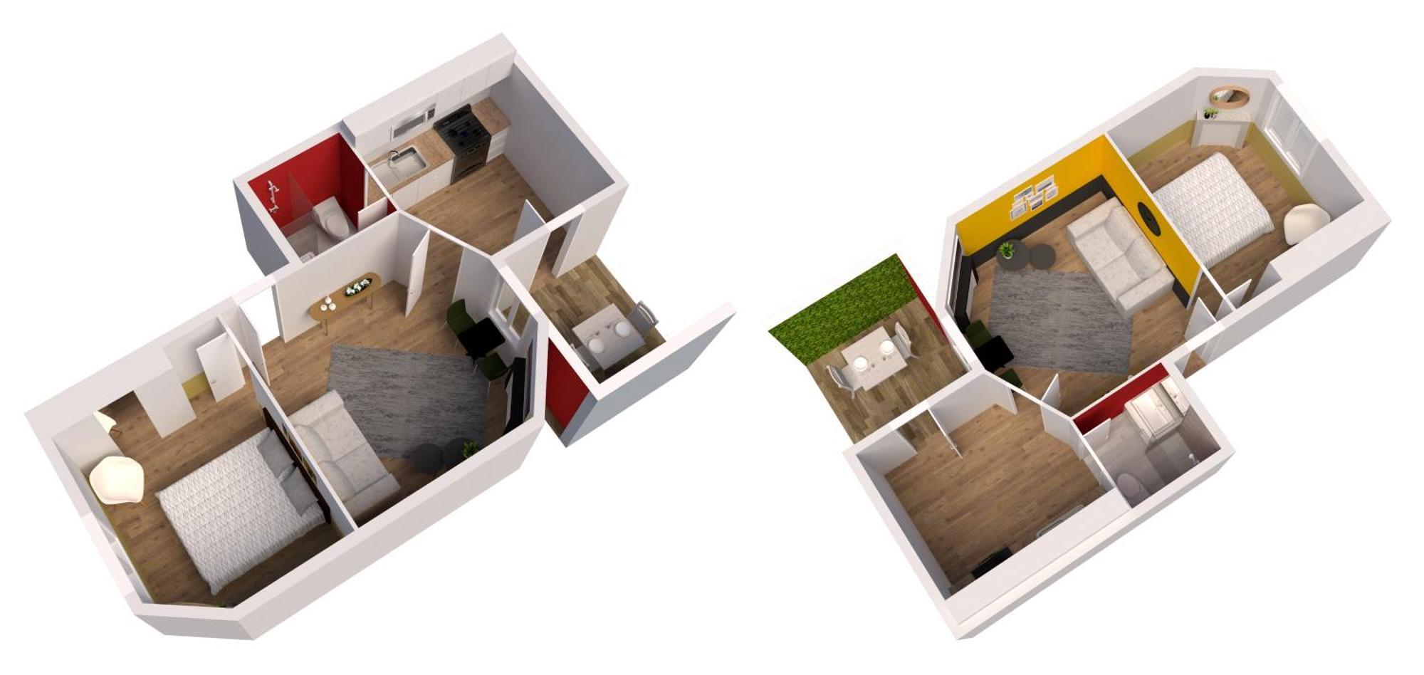Mm Suites Reims Centre Terasse Dış mekan fotoğraf